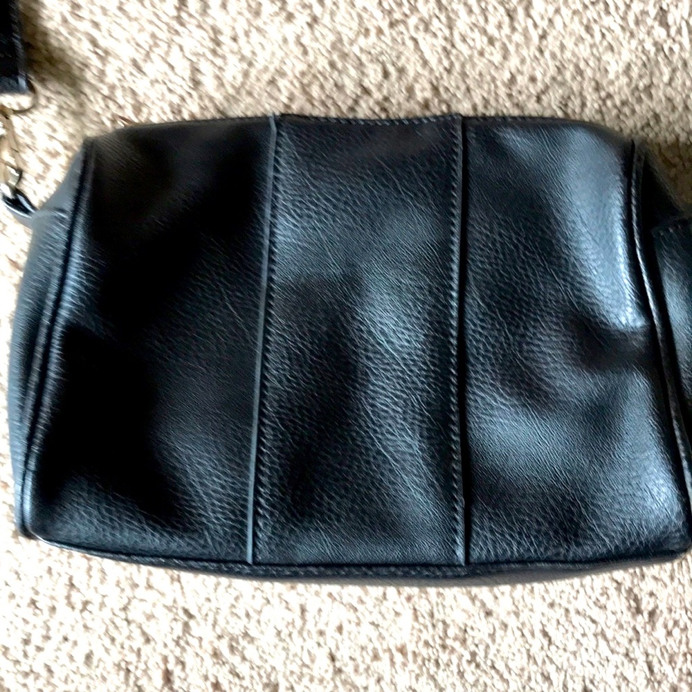 Small brown cross body purse